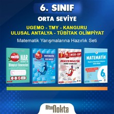 Altın Nokta Yayınevi 6. Sınıf Matematik Yarışmalarına Hazırlık Orta Seviye