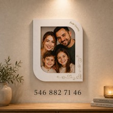 Saray Foto Özel Tasarımlı Ahşap Masa Çerçevesi-Kişiye Özel Fotoğraf Baskılı