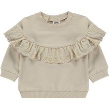 Civil Baby Fırfırlı Basic 6-18 Ay Sweatshirt