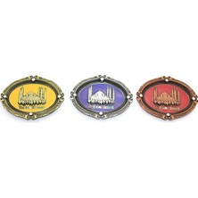Ototechparca Istanbul Temalı Metal Magnet Sultanahmet Kabartmalı