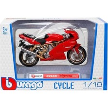 Ototechparca 1051030 1:18 Ducati Motor  - 1 Adet Stokta Olan Gönderilir