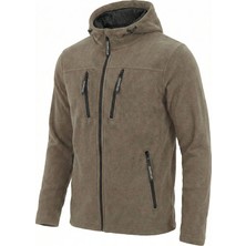 Ghassy Co. Tactical Army Erkek Polar Kapşonlu Ceket