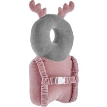 Babyjem Bebek Melek Kanadı Kadife Koruma Yastığı - Pembe