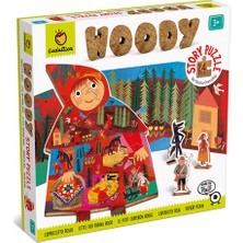 Magna-Tiles Ahşap Puzzle - Kırmızı Başlıklı Kız