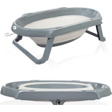 Babyjem 3'lü Katlanır Banyo Set - Gri