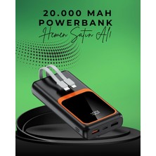Ototechparca 20000 Mah Taşınabilir Powerbank | Çok Kablolu, Hızlı Şarj Destekli (22.5W)