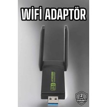 Ototechparca Wifi Adaptör Çift Bantlı Kablosuz Wifi Adaptörü
