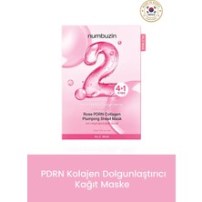 Numbuzin No.2 Rose Pdrn Kolajen Dolgunlaştırıcı Kağıt Maske(1 Adet)(33 Ml)