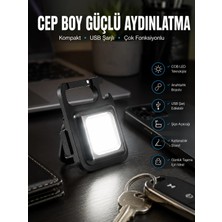 Ototechparca LED Işık Acil Durum Işığı Çok Fonksiyonlu Mıknatıs Özelliği