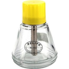 Mbl 150ml Kapaklı Cam Tiner Likit Şişesi Sıvı Uçurmaz Pompa Yağdanlık