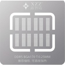 Efiks XZZ KALİTELİ MANYETİK KALIP DDR5 BGA170 T:0.25 MM 0,45 MM