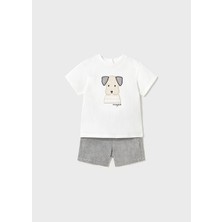 Kids House Mayoral Yazlık Erkek Bebek T-Shirt Şort 2'li Set