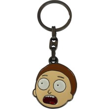 Palto Tasarım Morty Metal Lisanlı Anahtarlık