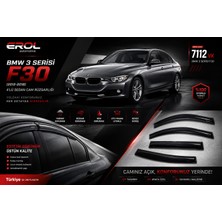Erol Otomotiv Bmw 3 Serisi F30 (2012-2018) Uyumlu 4'lü Sedan Cam Rüzgarlığı Takımı
