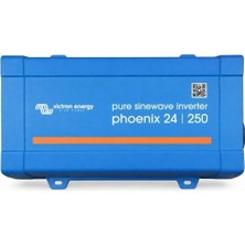 Gümrük Bey Victron Energy Phoenix Invertör 24/250 Ve.direct Schuko | 250VA Saf Sinüs