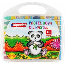 Bigpoint BP741-18 Pastel Boya Çantalı 18LI