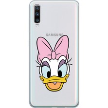 Moonset Samsung Galaxy A50 Uyumlu Baskılı Yumuşak Silikon Şeffaf Telefon Kılıfı