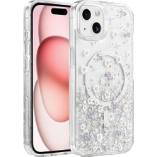 Eco Port Onegif Apple Iphone 15 Misk Simli Magsafe Kapak - Desen 2