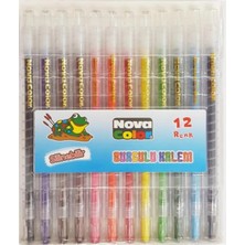 Nova Color NC-2122 Burgulu Kalem 12 Li Paket