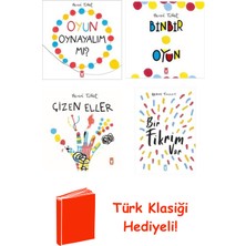 Timaş Çocuk Herve Tullet 4 Kitap Seti + Türk Klasiği Hediye