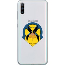 Moonset Samsung Galaxy A70 Uyumlu Baskılı Yumuşak Silikon Şeffaf Telefon Kılıfı
