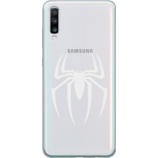 Moonset Samsung Galaxy A50 Uyumlu Baskılı Yumuşak Silikon Şeffaf Telefon Kılıfı