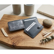 Passtell %100 Hakiki Deri Trend Model Minimalist Unisex Kredi Kartlık ve Cüzdan Ebatlar 11,5 cm /8,5 cm