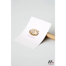 Modiwa Design Cinnamon Girl Poster, Çerçevesiz Yüksek Kalite Duvar Afişi - Modern Ev Dekorasyonu
