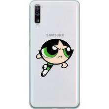 Moonset Samsung Galaxy A50 Uyumlu Baskılı Yumuşak Silikon Şeffaf Telefon Kılıfı