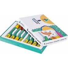 Adel 4280817000 Pastel Boya 8 Renk Karton Kutu