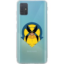 Moonset Samsung Galaxy A51 Uyumlu Baskılı Yumuşak Silikon Şeffaf Telefon Kılıfı