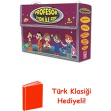Timaş Çocuk Profesör Iyon Ile Fen - 5 Kitap Takım + Türk Klasiği Hediye