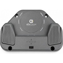 Gümrük Bey Al2-Ws Kablosuz Podsole Ünitesi | Qi Kablosuz + USB Şarj