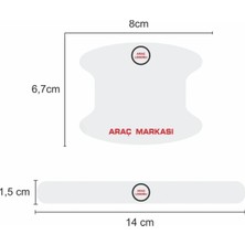 Mky Store Çizik Önleyici Seti Üniversal I -GO Tüm araçlara Uyumlu Kapı İçi
