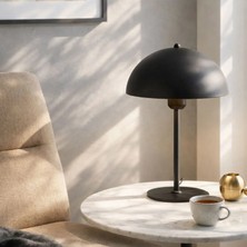 Homing Ryka Siyah Metal Masa Lambası Abajur