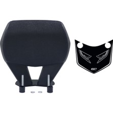 GP Kompozit Honda PCX 125 / 150 2014-2026 Uyumlu Spor Sissy Bar Siyah