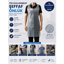 Seny Tek Kullanımlık Naylon Önlük 1000'LÜ Paket