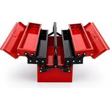 Eltos Metal Takım Çantası 42 cm 2 Bölmeli Çelik
