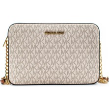 Michael Kors Jet Set Large Logo Crossbody Çapraz Askılı Omuz Çantası