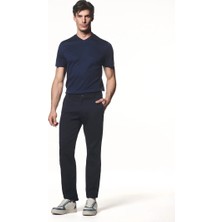 Liwali Pamuk Karışımlı Straight Fit Pantolon