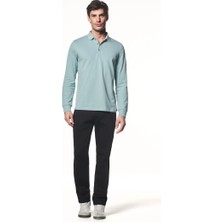 Liwali Uzun Kollu Polo Yaka T-Shirt