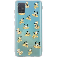 Moonset Samsung Galaxy M51 Uyumlu Baskılı Yumuşak Silikon Şeffaf Telefon Kılıfı