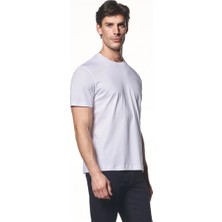 Liwali Modal Karışımlı Kısa Kollu T-Shirt