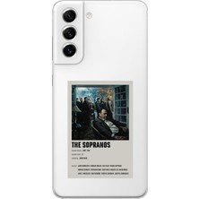 Moonset Samsung Galaxy S21 Fe Uyumlu Baskılı Yumuşak Silikon Şeffaf Telefon Kılıfı