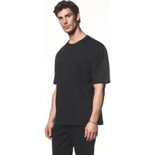 Liwali Cepli Kısa Kollu T-Shirt