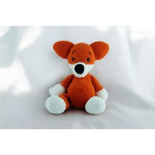Liva Atelier El Yapımı Amigurumi Örgü Tilki Oyuncak
