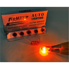 Mky Store T10 W5W Park Aydınlatma 10'lu Paket Naturel Turuncu