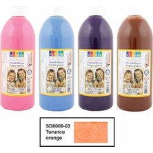 Südor SD8009-03 Parmak Boyasi 500ML Turuncu