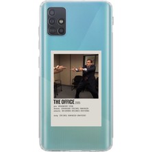 Moonset Samsung Galaxy M31S Uyumlu Baskılı Yumuşak Silikon Şeffaf Telefon Kılıfı