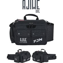 Fujin Ajime Bel Çantası Black - Balıkçı Çantası